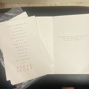 EAGLE SCOUT Cards- 2 packs